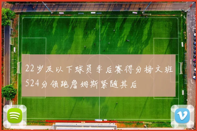 22岁及以下球员季后赛得分榜文班524分领跑詹姆斯紧随其后